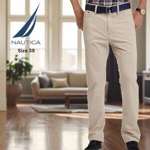 Nautica Sportswear Straight Fit Spinnaker Pants